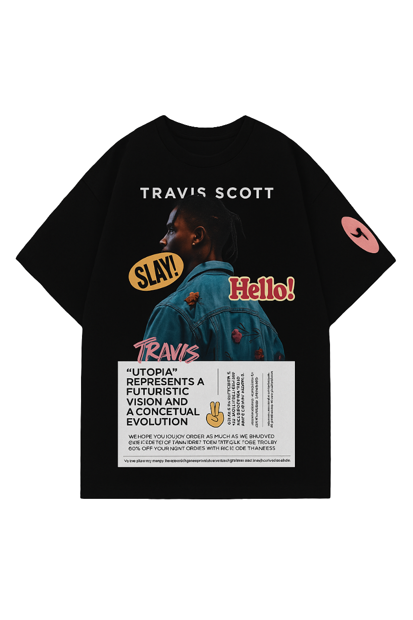 Travis Scott Designed Oversized T-shirt