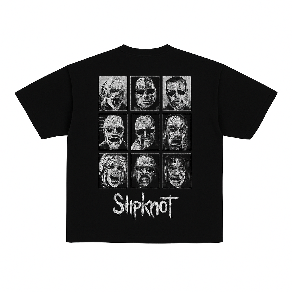 Slipknot Designed Oversized Tee – Snovy5